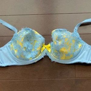 AP Selena Powder Blue Lemon Push up bra Size 36B